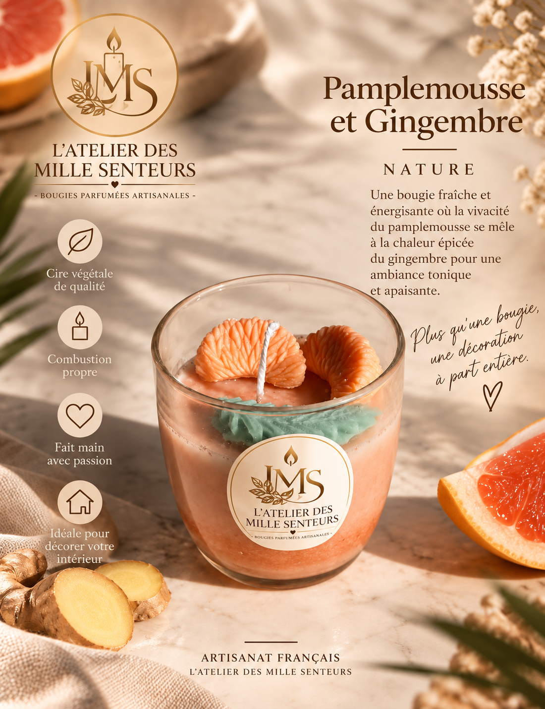 Pamplemousse et Gingembre