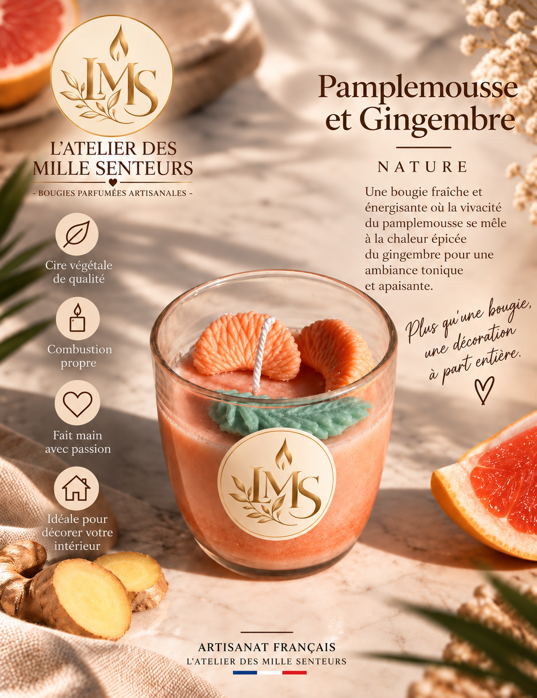 Pamplemousse et Gingembre